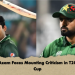 Babar Azam Faces Mounting Criticism in T20 World Cup Babar Azam Faces Mounting Criticism in T20 World Cup