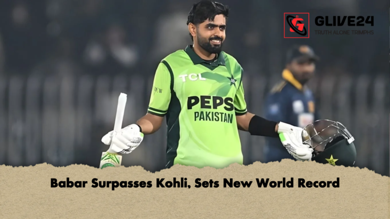 Babar Surpasses Kohli Sets New World Record Babar Surpasses Kohli, Sets New World Record