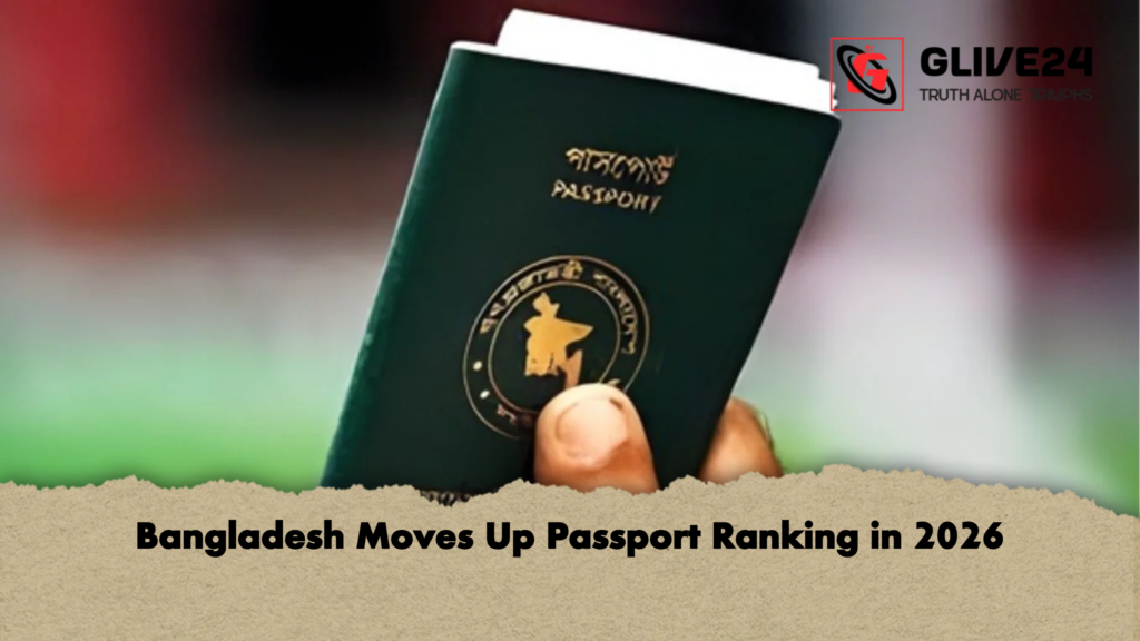Bangladesh Moves Up Passport Ranking in 2026 Bangladesh Moves Up Passport Ranking in 2026