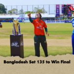 Bangladesh Set 135 to Win Final Bangladesh Set 135 to Win Final