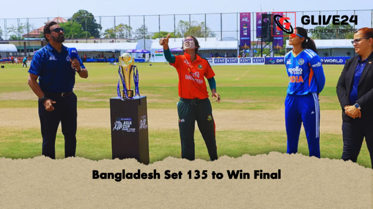 Bangladesh Set 135 to Win Final Bangladesh Set 135 to Win Final