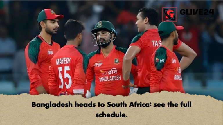 Bangladesh heads to South Africa see the full schedule Bangladesh heads to South Africa: see the full schedule.