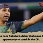 Because he is Pakistani Azhar Mehmood lost the opportunity to coach in the CPL Because he is Pakistani, Azhar Mehmood lost the opportunity to coach in the CPL.