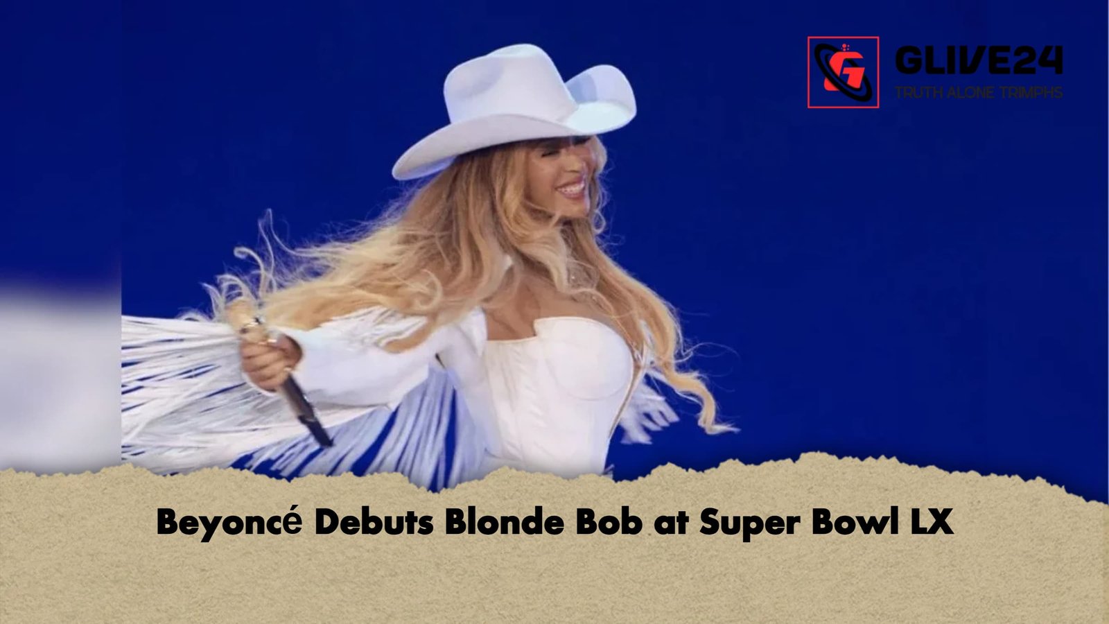 Beyoncé Debuts Blonde Bob at Super Bowl LX 1 Beyonce Debuts Blonde Bob at Super Bowl LX Beyoncé Debuts Blonde Bob at Super Bowl LX