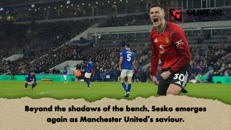 Beyond the shadows of the bench Sesko emerges again as Manchester Uniteds saviour Beyond the shadows of the bench, Sesko emerges again as Manchester United’s saviour.