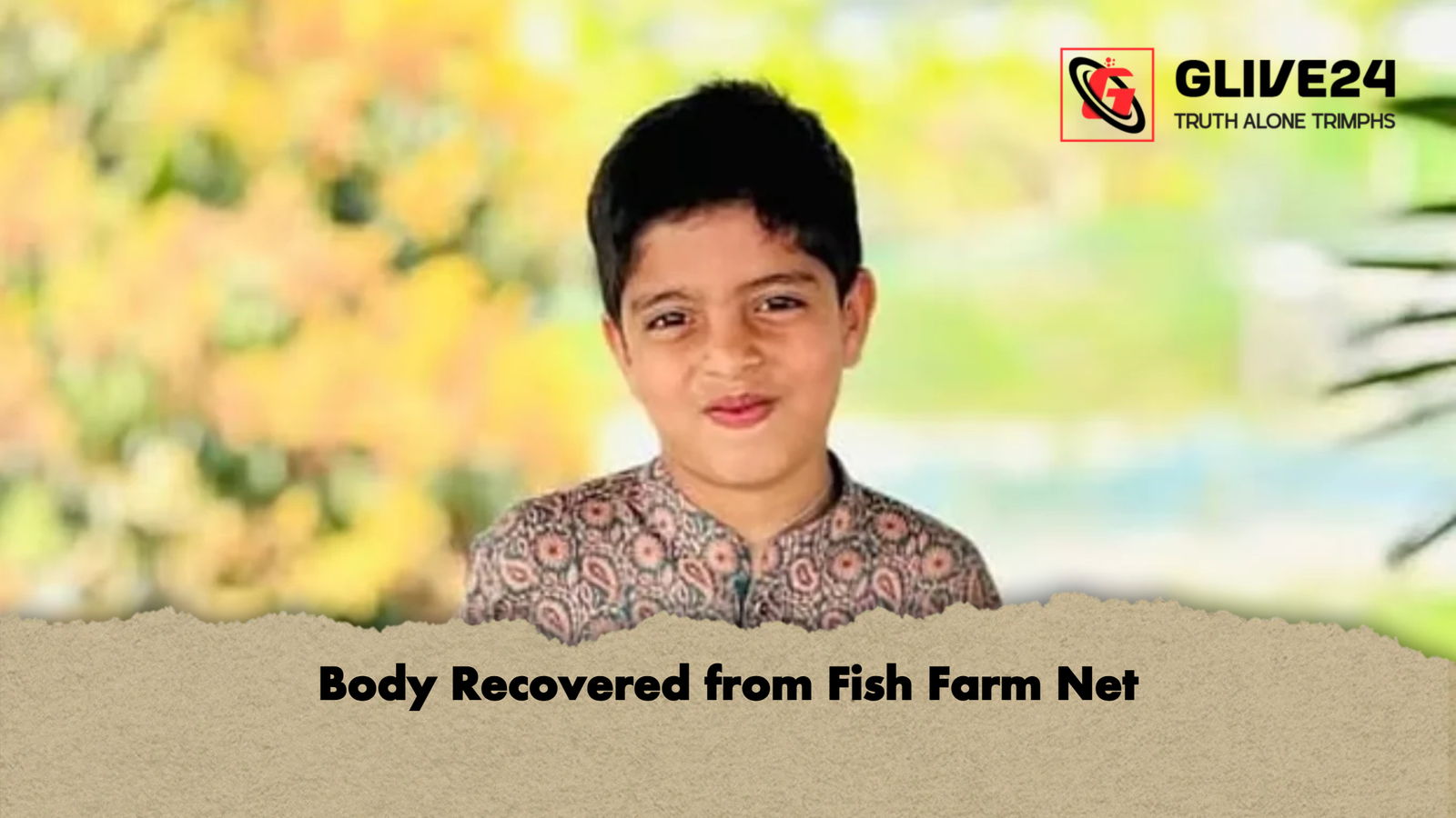 Body Recovered from Fish Farm Net 1 Body Recovered from Fish Farm Net Body Recovered from Fish Farm Net