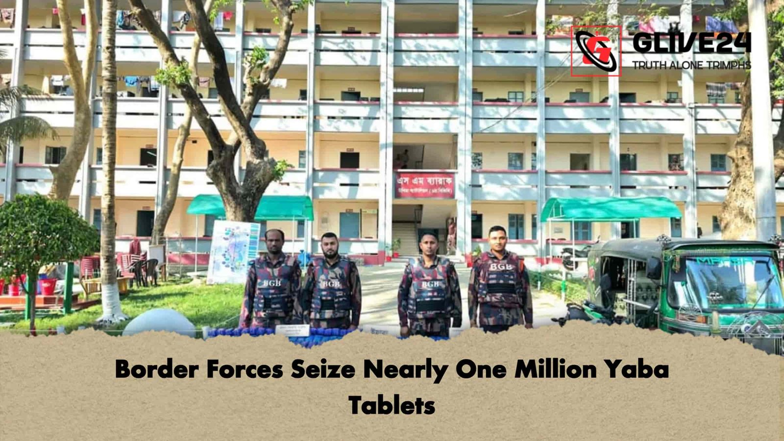 Border Forces Seize Nearly One Million Yaba Tablets 1 Border Forces Seize Nearly One Million Yaba Tablets