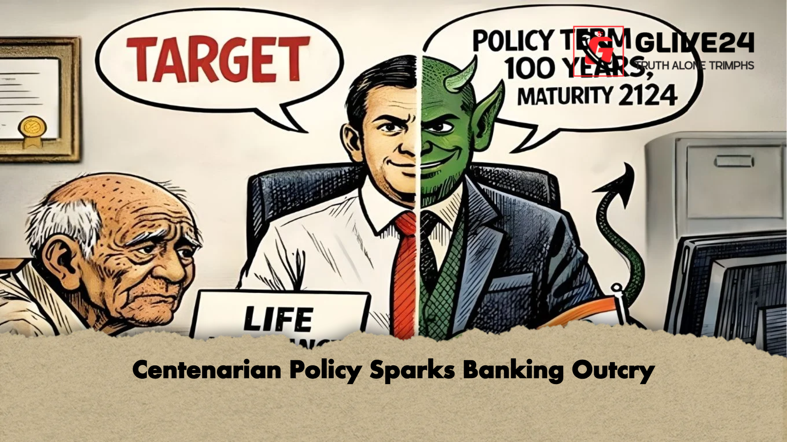 Centenarian Policy Sparks Banking Outcry Centenarian Policy Sparks Banking Outcry