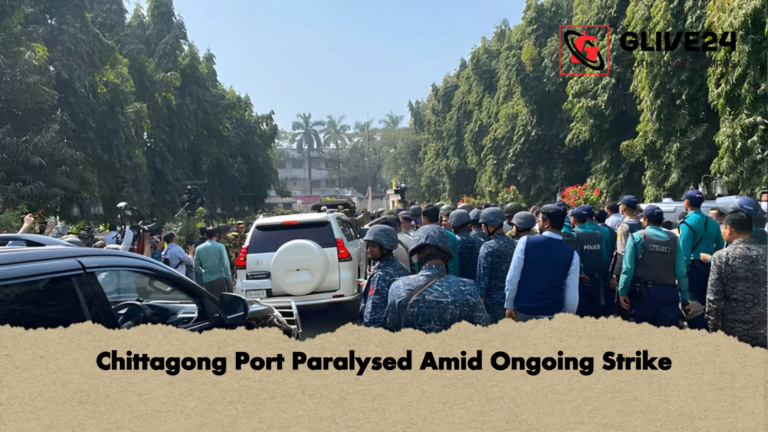 Chittagong Port Paralysed Amid Ongoing Strike Chittagong Port Paralysed Amid Ongoing Strike