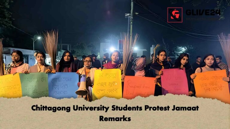 Chittagong University Students Protest Jamaat Remarks
