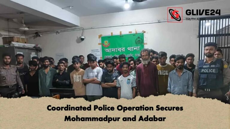 Coordinated Police Operation Secures Mohammadpur and Adabar