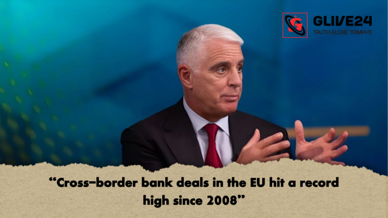 Cross border bank deals in the EU hit a record high since 2008 "Cross-border bank deals in the EU hit a record high since 2008"