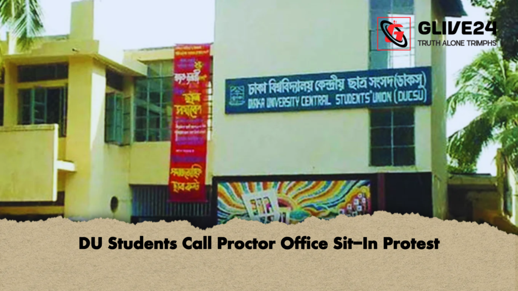 DU Students Call Proctor Office Sit In Protest DU Students Call Proctor Office Sit-In Protest