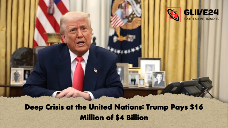 Deep Crisis at the United Nations Trump Pays 16 Million of 4 Billion Deep Crisis at the United Nations: Trump Pays $16 Million of $4 Billion