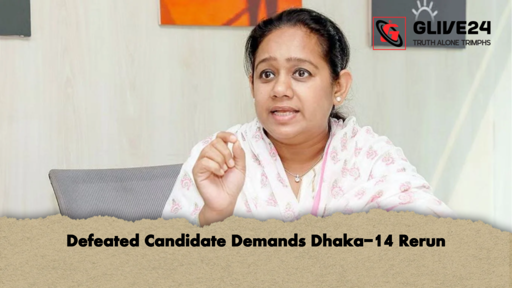 Defeated Candidate Demands Dhaka 14 Rerun Defeated Candidate Demands Dhaka-14 Rerun