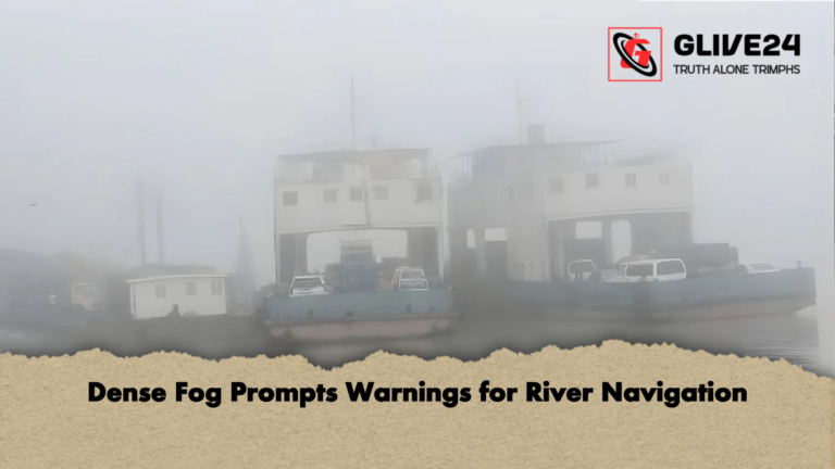 Dense Fog Prompts Warnings for River Navigation Dense Fog Prompts Warnings for River Navigation