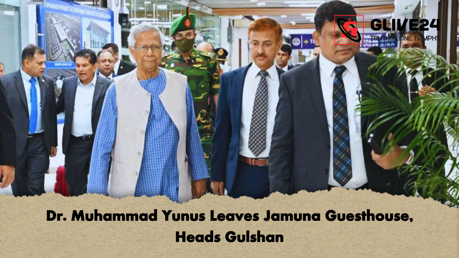 Dr. Muhammad Yunus Leaves Jamuna Guesthouse, Heads Gulshan 1 Dr. Muhammad Yunus Leaves Jamuna Guesthouse Heads Gulshan Dr. Muhammad Yunus Leaves Jamuna Guesthouse, Heads Gulshan