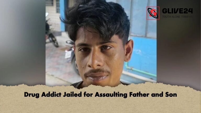 Drug Addict Jailed for Assaulting Father and Son Drug Addict Jailed for Assaulting Father and Son