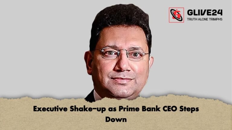 Executive Shake up as Prime Bank CEO Steps Down Executive Shake-up as Prime Bank CEO Steps Down