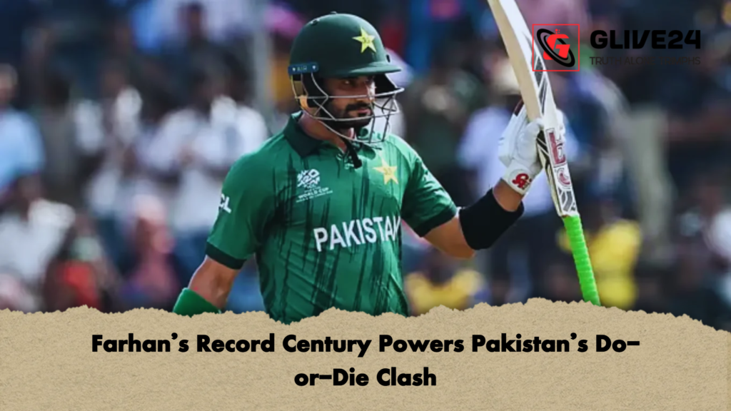 Farhan’s Record Century Powers Pakistan’s Do-or-Die Clash 2 Farhans Record Century Powers Pakistans Do or Die Clash Farhan’s Record Century Powers Pakistan’s Do-or-Die Clash