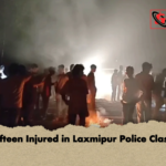 Fifteen Injured in Laxmipur Police Clash Fifteen Injured in Laxmipur Police Clash