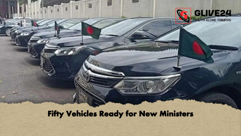 Fifty Vehicles Ready for New Ministers Fifty Vehicles Ready for New Ministers