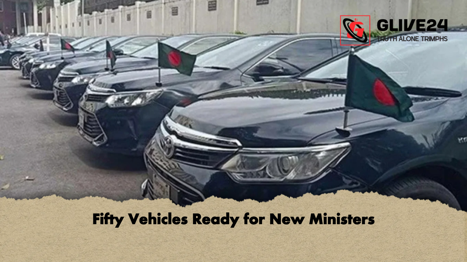 Fifty Vehicles Ready for New Ministers 1 Fifty Vehicles Ready for New Ministers Fifty Vehicles Ready for New Ministers