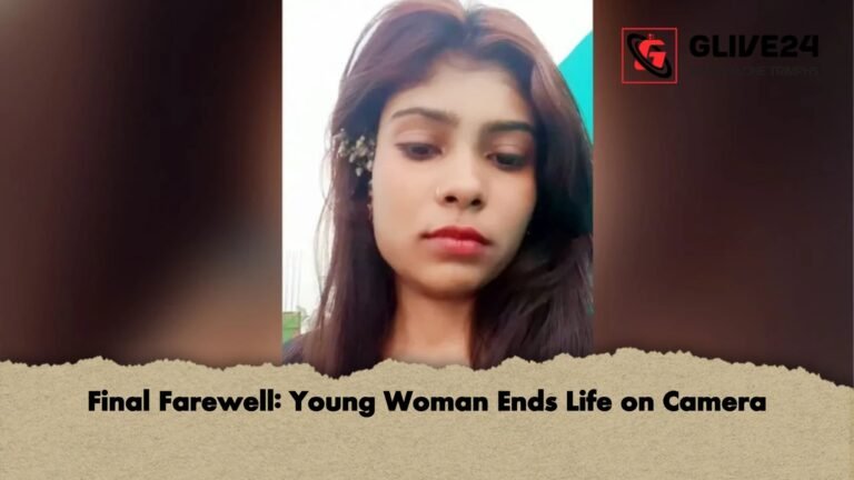 Final Farewell Young Woman Ends Life on Camera Final Farewell: Young Woman Ends Life on Camera