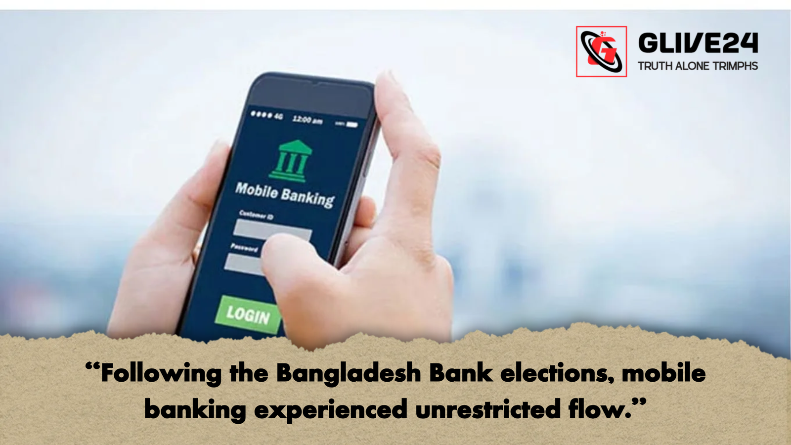 Following the Bangladesh Bank elections mobile banking experienced unrestricted flow "Following the Bangladesh Bank elections, mobile banking experienced unrestricted flow."