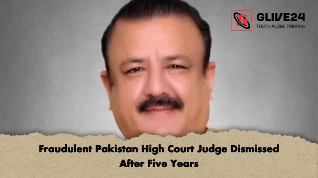 Fraudulent Pakistan High Court Judge Dismissed After Five Years Fraudulent Pakistan High Court Judge Dismissed After Five Years