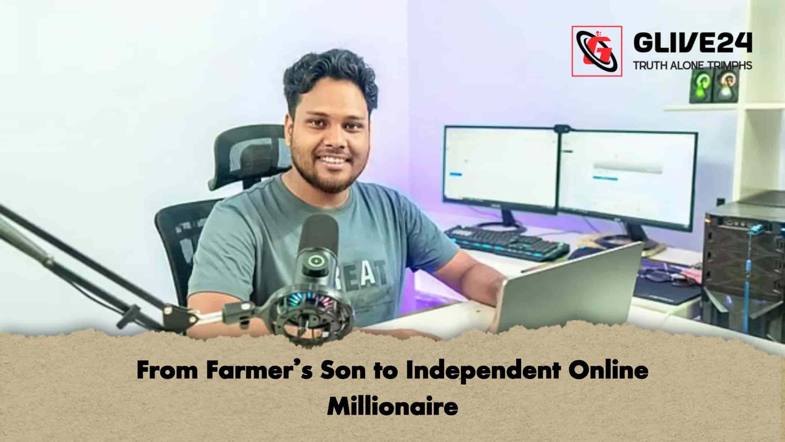 From Farmer’s Son to Independent Online Millionaire