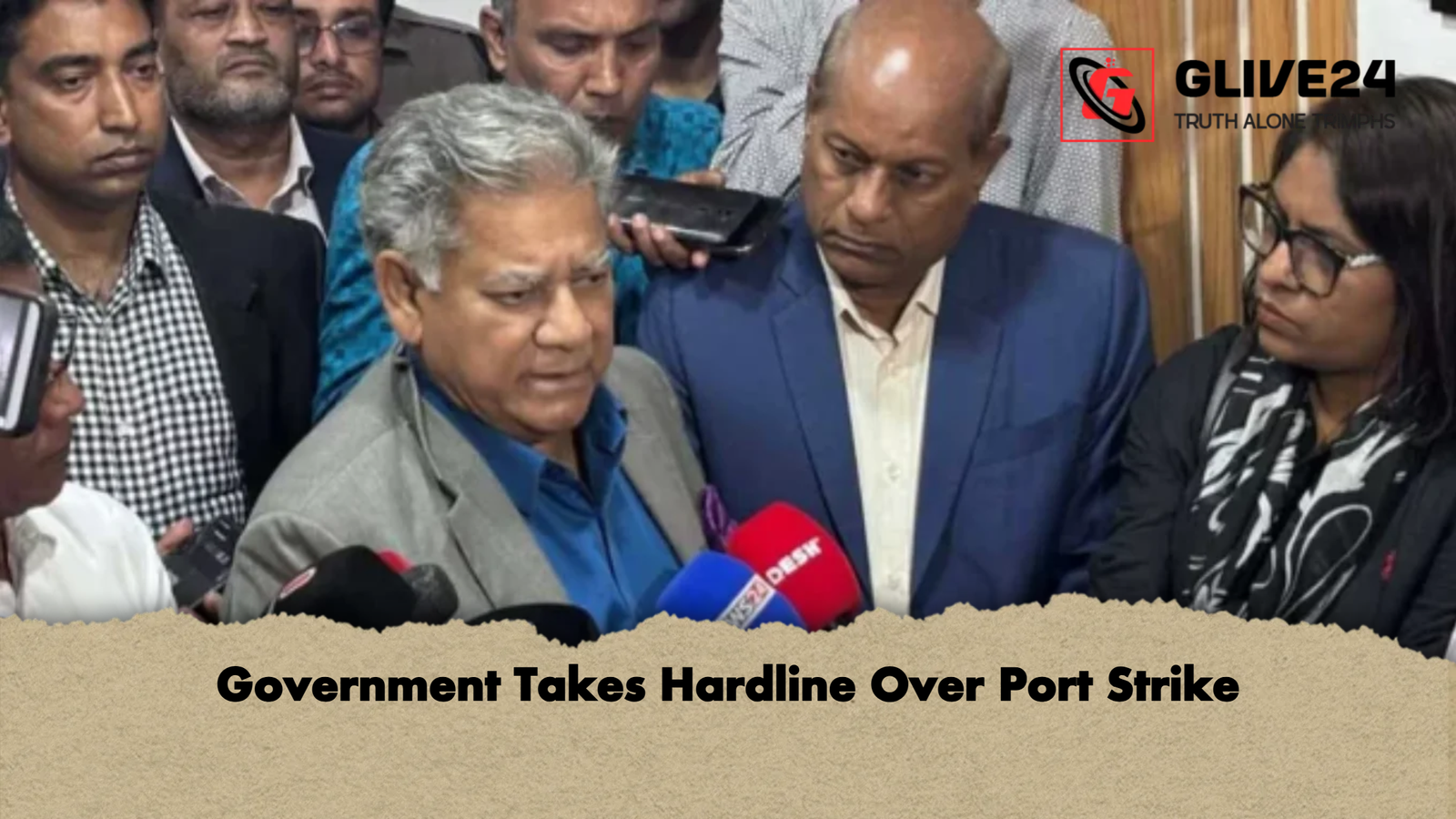 Government Takes Hardline Over Port Strike 1 Government Takes Hardline Over Port Strike Government Takes Hardline Over Port Strike