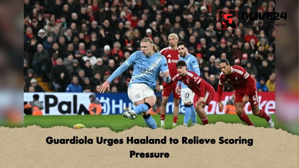 Guardiola Urges Haaland to Relieve Scoring Pressure 3 Guardiola Urges Haaland to Relieve Scoring Pressure Guardiola Urges Haaland to Relieve Scoring Pressure