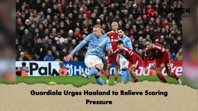 Guardiola Urges Haaland to Relieve Scoring Pressure Guardiola Urges Haaland to Relieve Scoring Pressure
