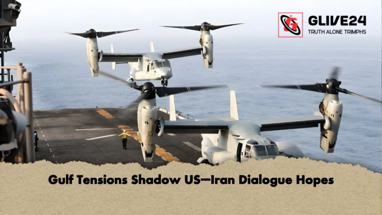 Gulf Tensions Shadow US–Iran Dialogue Hopes Gulf Tensions Shadow US–Iran Dialogue Hopes