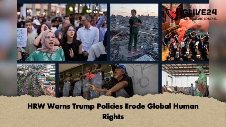 HRW Warns Trump Policies Erode Global Human Rights HRW Warns Trump Policies Erode Global Human Rights