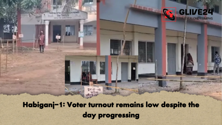 Habiganj 1 Voter turnout remains low despite the day progressing Habiganj-1: Voter turnout remains low despite the day progressing