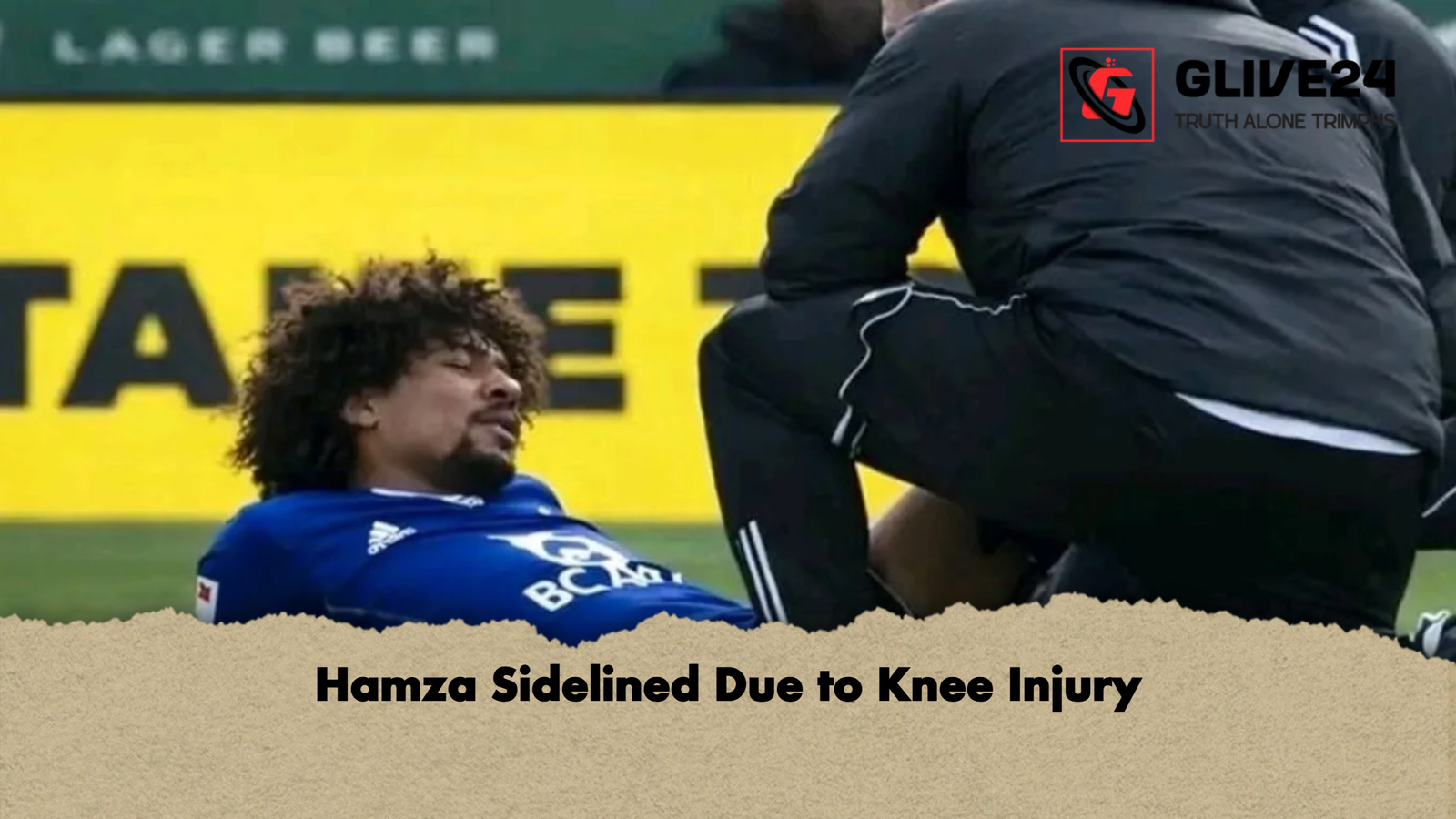 Hamza Sidelined Due to Knee Injury Hamza Sidelined Due to Knee Injury