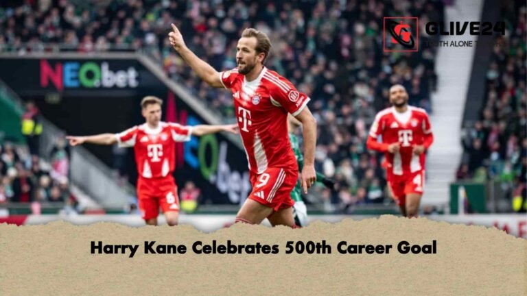Harry Kane Celebrates 500th Career Goal