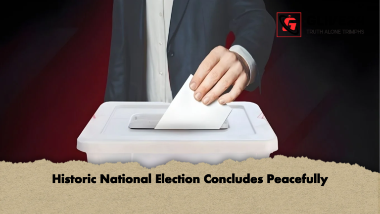 Historic National Election Concludes Peacefully Historic National Election Concludes Peacefully