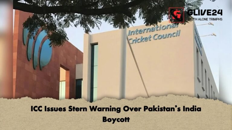 ICC Issues Stern Warning Over Pakistans India Boycott ICC Issues Stern Warning Over Pakistan’s India Boycott
