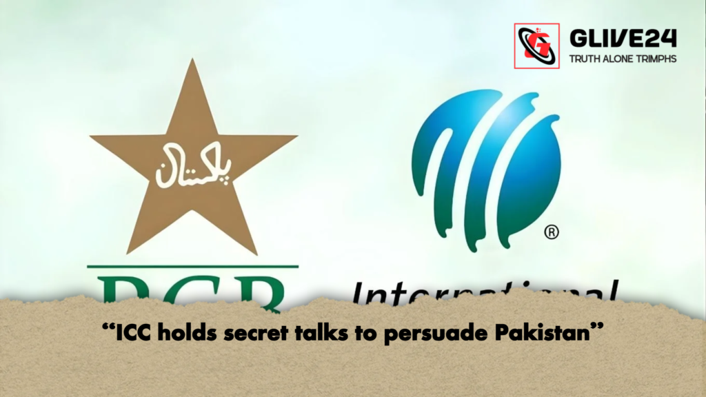"ICC holds secret talks to persuade Pakistan" 3 ICC holds secret talks to persuade Pakistan "ICC holds secret talks to persuade Pakistan"