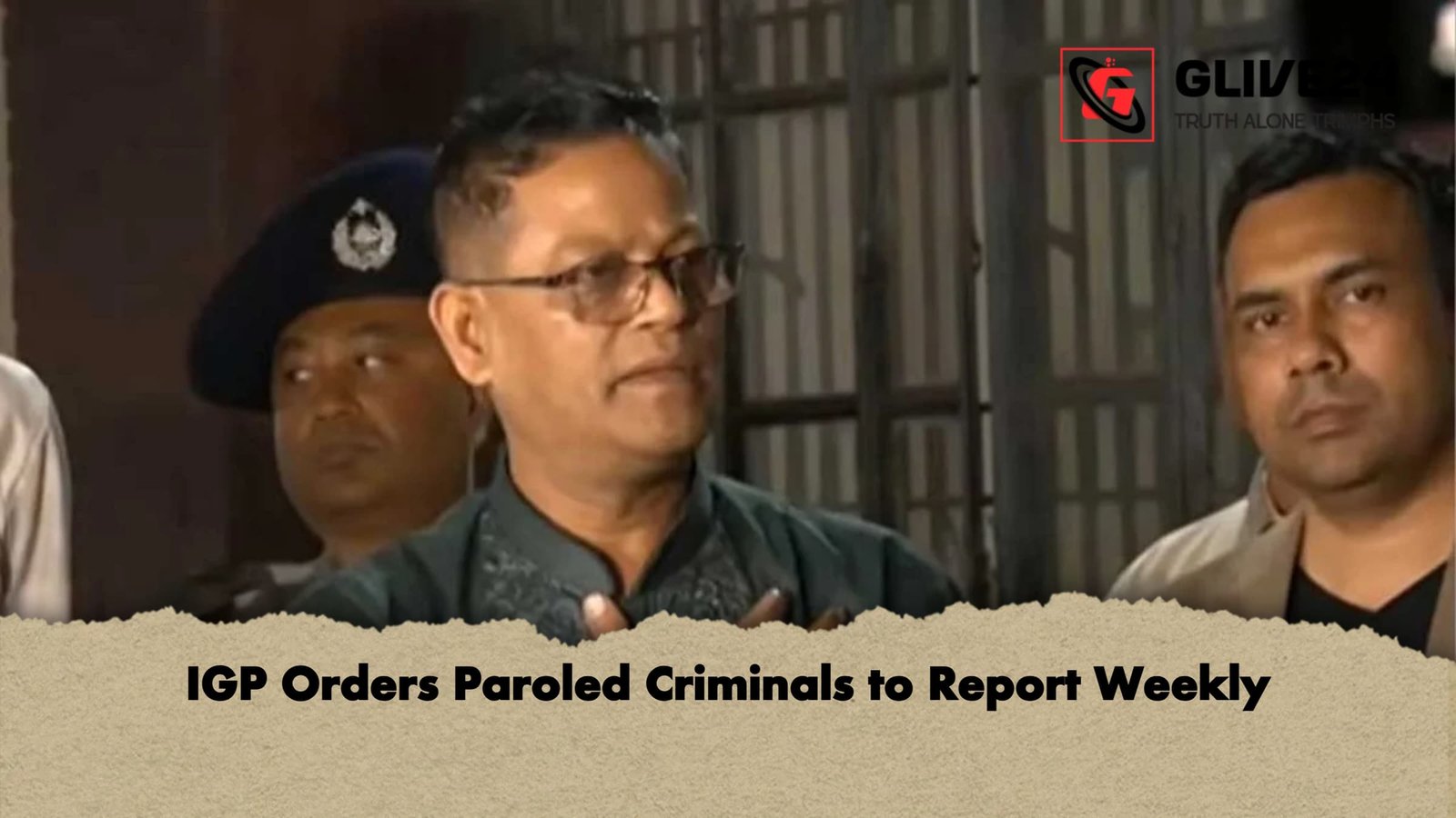 IGP Orders Paroled Criminals to Report Weekly 1 IGP Orders Paroled Criminals to Report Weekly IGP Orders Paroled Criminals to Report Weekly