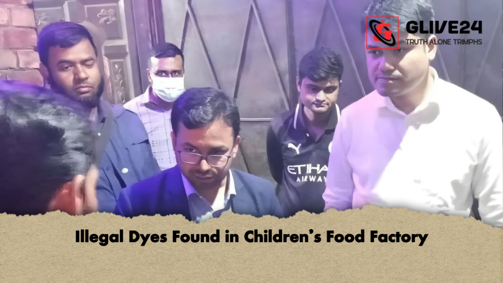 Illegal Dyes Found in Children’s Food Factory 3 Illegal Dyes Found in Childrens Food Factory Illegal Dyes Found in Children’s Food Factory