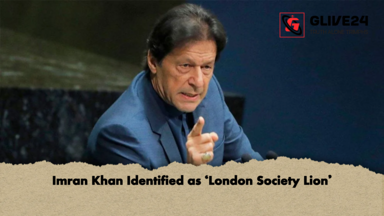 Imran Khan Identified as ‘London Society Lion Imran Khan Identified as ‘London Society Lion’