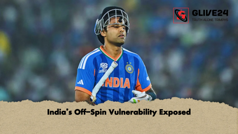 Indias Off Spin Vulnerability Exposed India’s Off-Spin Vulnerability Exposed