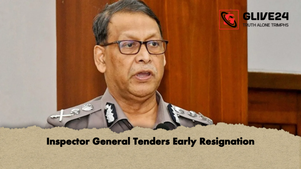 Inspector General Tenders Early Resignation 3 Inspector General Tenders Early Resignation 2 Inspector General Tenders Early Resignation