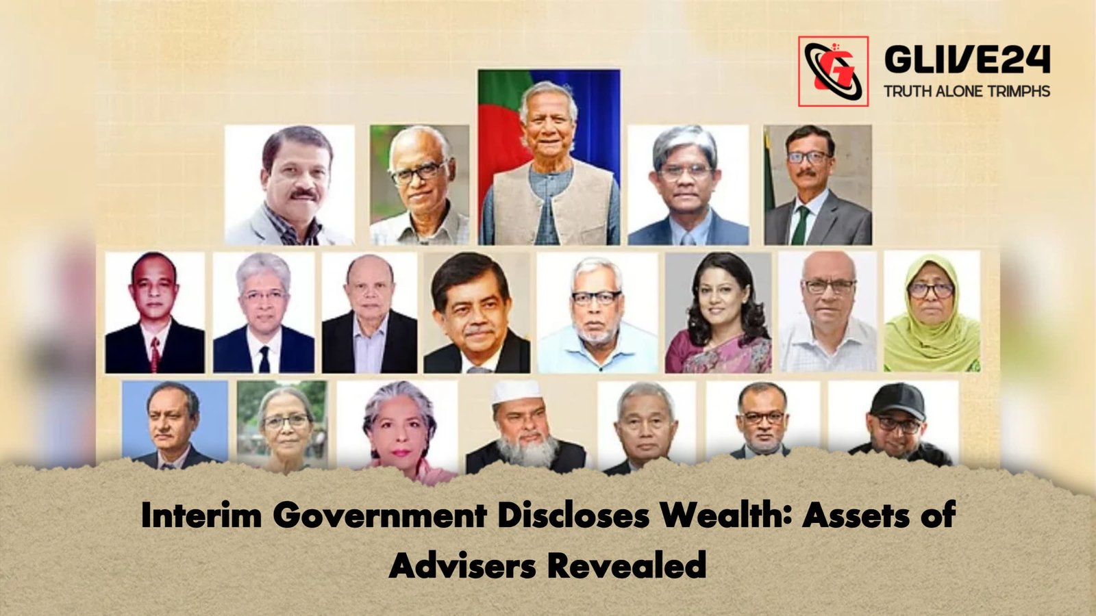 Interim Government Discloses Wealth Assets of Advisers Revealed Interim Government Discloses Wealth: Assets of Advisers Revealed
