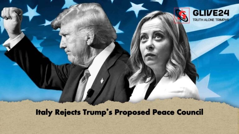 Italy Rejects Trump’s Proposed Peace Council