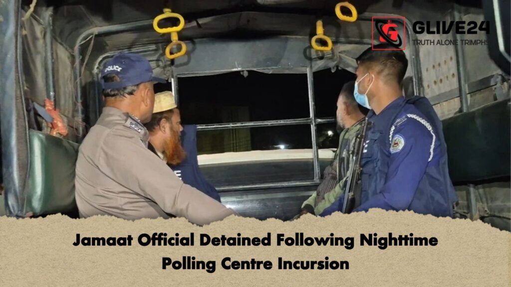 Jamaat Official Detained Following Nighttime Polling Centre Incursion 2 Jamaat Official Detained Following Nighttime Polling Centre Incursion Jamaat Official Detained Following Nighttime Polling Centre Incursion
